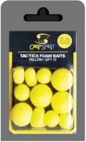Искуственные бойлы и дамбелсы CARP SPIRIT TAC TIC FOAM BAITS /Yellow