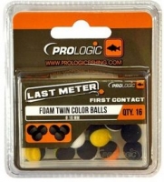 Искуственные бойлы PROLOGIC Foam Twin Color Balls 10mm 16pcs