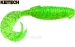 Силикон KEITECH Flapper Grub 4.0" 424 Lime chartreuse