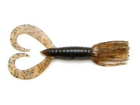 Силикон KEITECH Little Spider 3.5" 207 Green Pumpkin Blue Flake