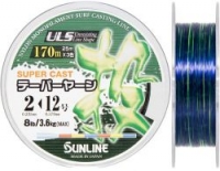 Конусная леска SUNLINE NEW TAPERED LINE 3 Colors 170m 0.235mm-0.57mm