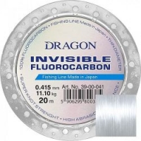 Леска флюорокарбоновая DRAGON Invisible 20m 0.14mm 1.5kg