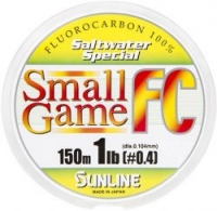 Леска флюорокарбоновая SUNLINE Saltwater Special Small Game FC 150m #0.4/0.104mm