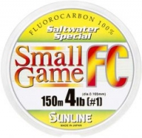 Леска флюорокарбоновая SUNLINE Saltwater Special Small Game FC 150m #1.0/0.165mm