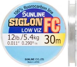 Леска флюорокарбоновая SUNLINE Siglon FC 30m 0.29mm