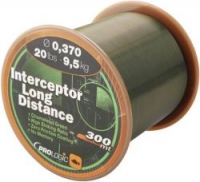 Леска PROLOGIC Interceptor Long Distance 300m 0.28mm 13lbs/6.4kg /Green