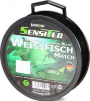 Леска SAENGER Sensitec Match White Fish 400m 0.20mm Green-transparent