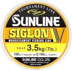 Леска SUNLINE Siglon V 100m #1.2/0.185mm