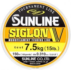 Леска SUNLINE Siglon V 150m #3.5/0.31mm Mist Green