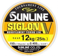 Леска SUNLINE Siglon V 150m #6.0/0.405mm Mist Green