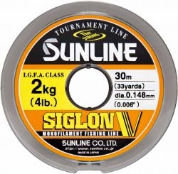 Леска SUNLINE Siglon V 30m #0.8/0.148mm Mist Green