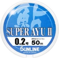 Леска SUNLINE Super Ayu II 50m #0.2/0.074mm