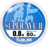 Леска SUNLINE Super Ayu II 50m #0.8/0.148mm