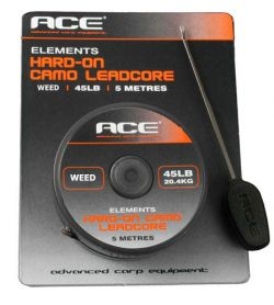 Лидкор ACE Hard-On Camo Leadcore - Weed 45lb 5m