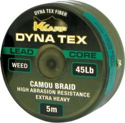Лидкор TRABUCCO K-KARP Leadcore Dyna Tex 5m 45lb Weed
