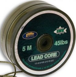 Лидкор LINEAEFFE PRO TEAM CARP Leadcore 5m 60lb Moss Green