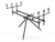 Род-под LINEAEFFE Rod Pod Set 4 Rods