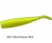 Силикон Lunker City Shaker 4.5"/11.43cm 11g (8шт/уп) #27 Chartreuse Silk