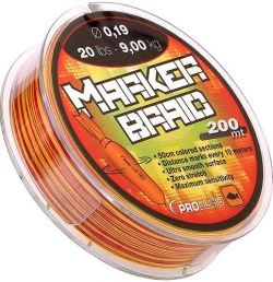 Шнур PROLOGIC Marker Braid 0.19mm 20lbs/9kg 200m