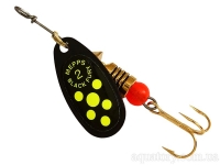 Блесна Mepps Comet Black Fury - Black/Chartreuse 2