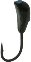 Мормышка вольфрамовая SHARK Уралка 0.3g, 3mm, гальваника, черный
