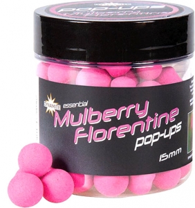 Бойли плаваючі DYNAMITE BAITS Fluro Pop-Ups - Mulberry Florentine 15mm