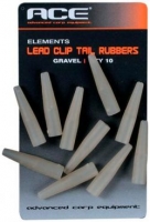 Набор рукавов для фиксирования безопасной клипсы ACE Lead Clip Tail Rubbers - Gravel
