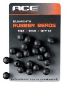 Набор стопорных бусин ACE Rubber Beads Gravel 6mm