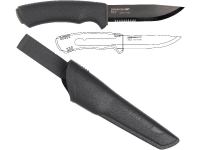 Нож MORA Bushcraft Black SRT