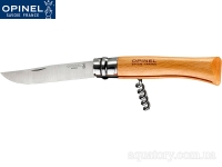 Нож складной OPINEL №10 Stainless Steel Cork-screw