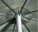 Зонт раскладной LINEAEFFE для рыбалки с тентом от ветра d=2.20m