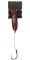 Оснастка на сома SAENGER UNI CAT Power Rattle + S-Hook Rig 1.50m 85kg №6/0 15g