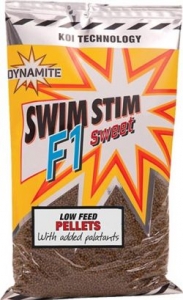 Пеллетс DYNAMITE BAITS Swim Stim Carp Pellets F1 sweet 4mm, 900g