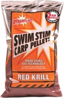Пеллетс DYNAMITE BAITS Swim Stim Carp Pellets Red Krill 2mm, 900g