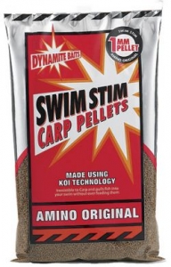 Пеллетс DYNAMITE BAITS Swim Stim Carp Pellets Amino Original 1mm, 900g