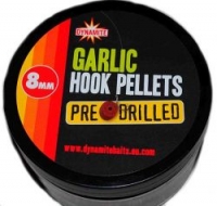 Пеллетс насадочный DYNAMITE BAITS Pre-Drilled Hook Pellets Garlic 8mm, 150g