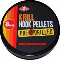 Пеллетс насадочный DYNAMITE BAITS Pre-Drilled Hook Pellets Krill 8mm, 150g
