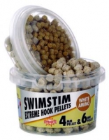 Пеллетс насадочный мягкий DYNAMITE BAITS Swim Stim Extreme White Amino, 4mm & 6mm