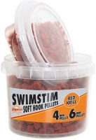 Пеллетс насадочный мягкий DYNAMITE BAITS Swim Stim Red Krill 4mm & 6mm