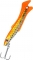Пилькер DRAGON Torsk holo 125g Yellow-orange