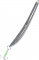 Пилькер SAENGER AQUANTIC Banana Pilk Steel Single Treble 300g Chrome