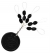 Пластиковые стопора для оснасток CARP SPIRIT STOP FLOAT NOIR X 10, L