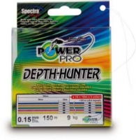 Шнур POWER PRO Depth Hunter Multicolor 150m 0.15mm 9kg/20lb