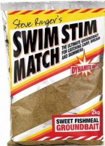 Прикормка DYNAMITE BAITS Swim Stim Match Sweet Fishmeal 2kg