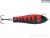 Блесна KUUSAMO Professor 2 with bead 90/18 9cm 18g BL/FR-C