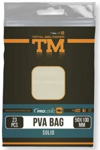 ПВА пакеты PROLOGIC PVA Solid Bullet Bag W/Tape 15pcs 40x100mm