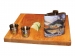 Фляга River's Edge Bass Flask w/shot glasses