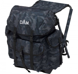 Рюкзак со стулом DAM Iconic Camo Backpack 34x30x46cm