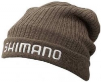 Шапка SHIMANO BREATH HYPER+ Fleece Knit Watch Cap, brown