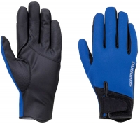 Перчатки Shimano Pearl Fit 3 Cover Gloves - Blue (три откидных пальца)